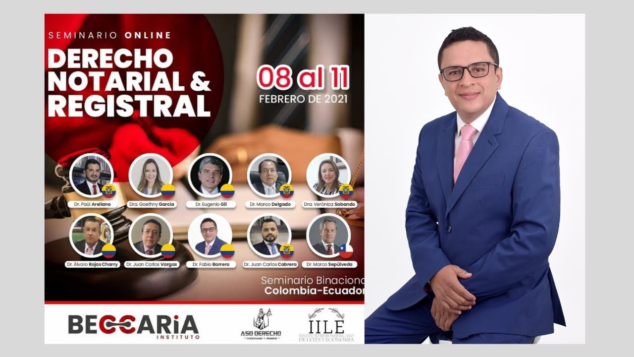 🔴 Ponencia sobre estudio de títulos en el derecho notarial y registral en Colombia  | Congreso🔴