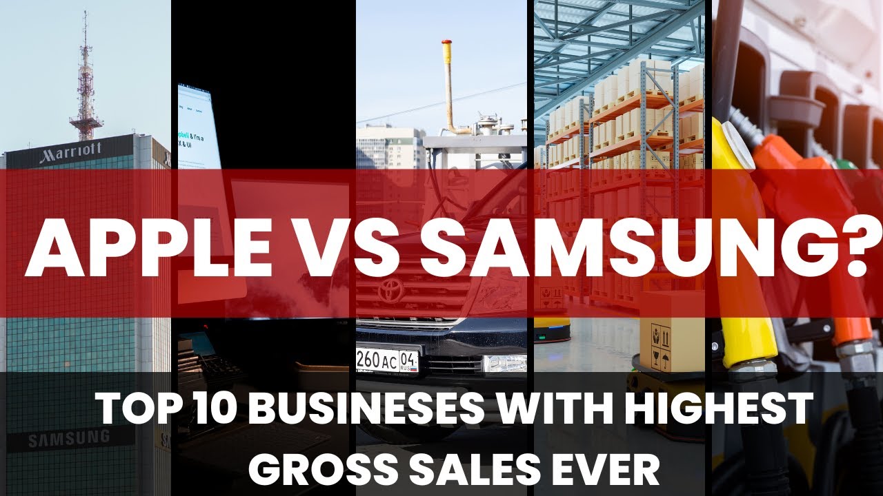 Top 10 Titans: Businesses with the Highest Gross Sales Ever