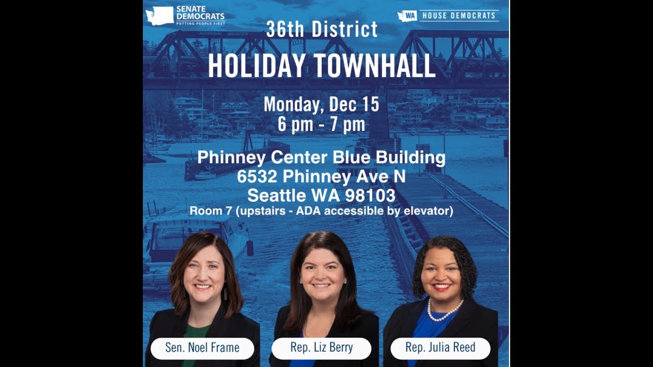 Town Hall with Your 36th District Elected Officials