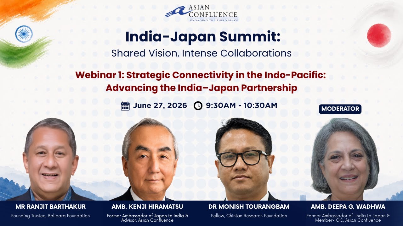 Strategic Connectivity in the Indo-Pacific:  Advancing the India&ndash;Japan Partnership