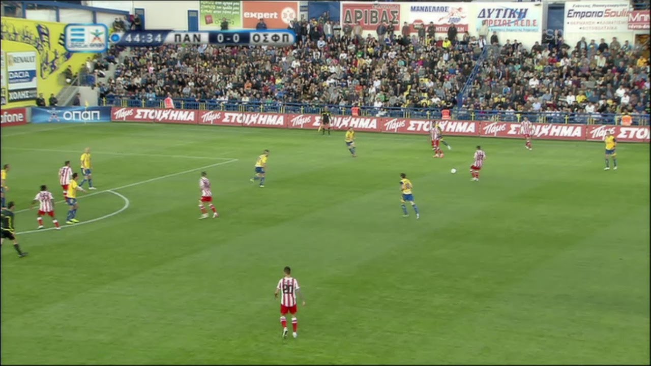 Παναιτωλικός - Ολυμπιακός (0-1), 01/04/2012