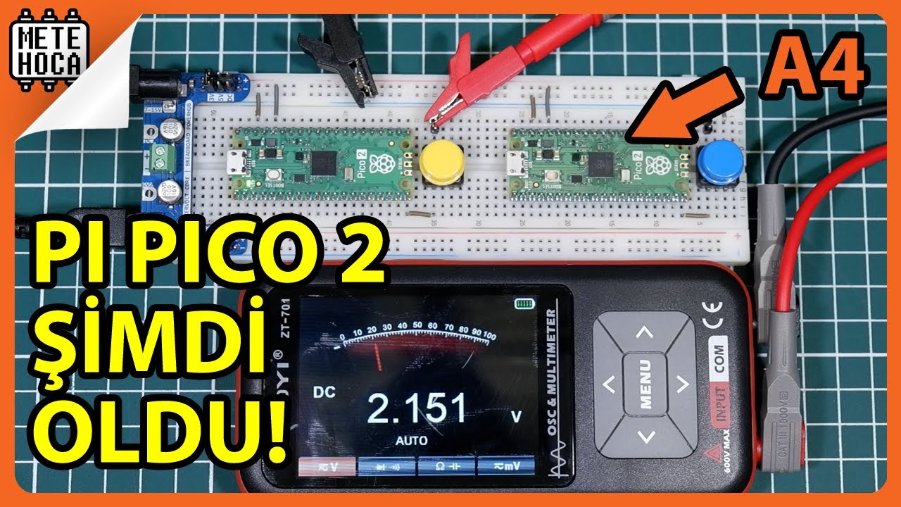 SONUNDA! | RASPBERRY PI PICO 2 / RP2350'NİN A4 REVİZYONU