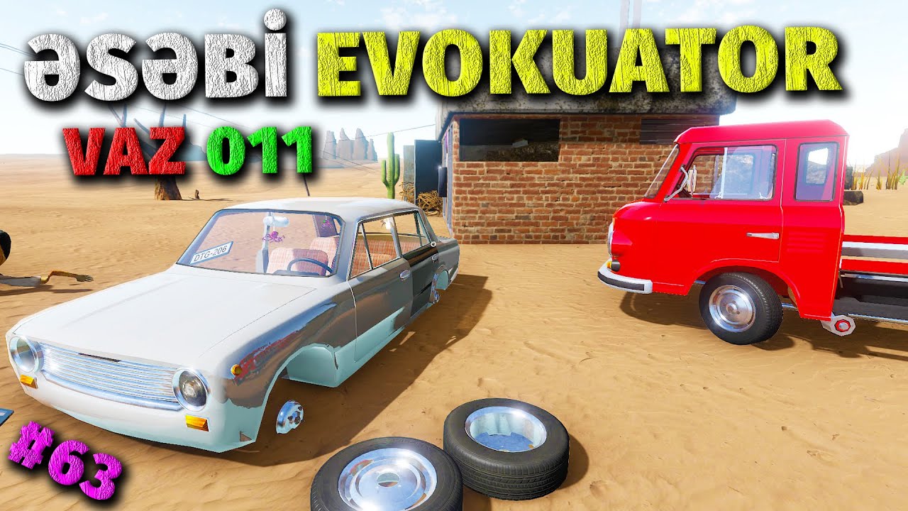 VAZ 21011 İLƏ EVOKUATOR ARASINDA QIRĞIN | The Long Drive | Maşın Oyunları | #sahmarehmedov