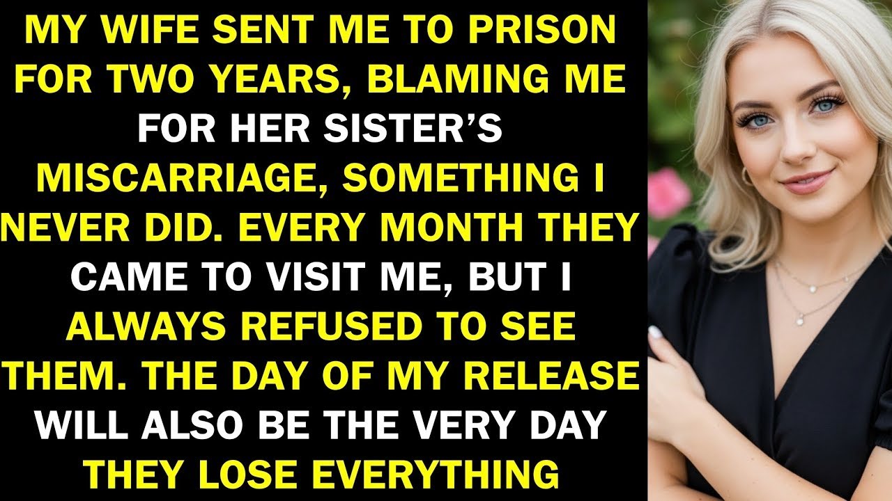 My Wife Imprisoned Me For Two Years Because Of Her Sister The Day I'm Released Will Destroy Her