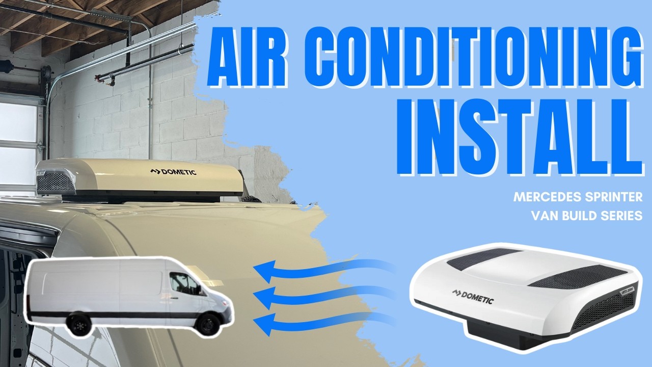 How to Install a Dometic RTX 2000 AC in a Campervan ❄️ | Step-by-Step Van Life A/C Setup