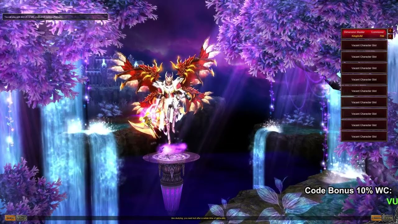 Mu Online Season 18 - Build Summoner - Làm Nhiệm Vụ Master Level 800  - Server RealMu