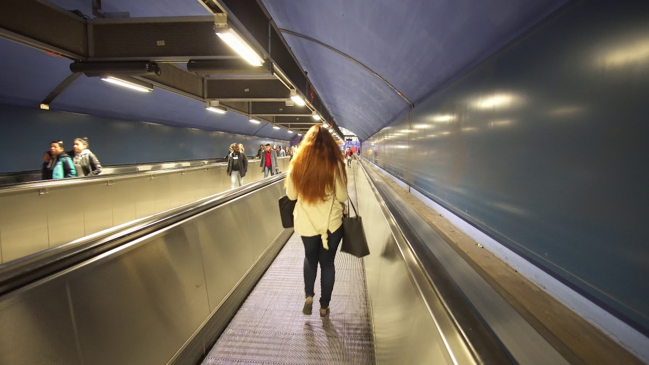 Sweden, Stockholm, T-Centralen, U-Bahn / Metro / Subway, 1X elevator, 1X escalator, 1X walkalator