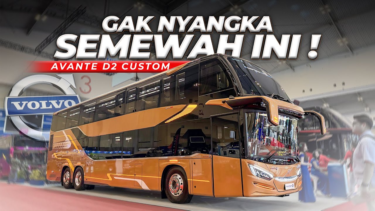 BUAT RUTE MANA NIH ?? TAM Double Decker Volvo B11R Euro 5