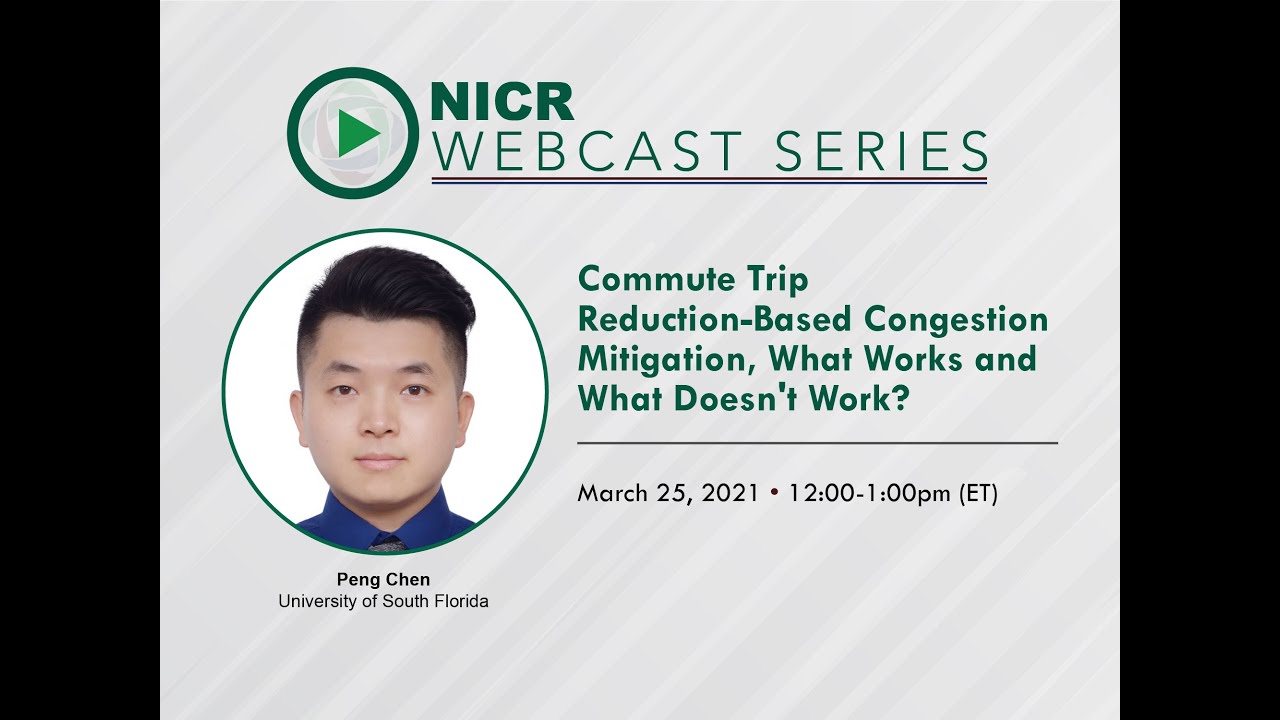 NICR: Commute Trip Reduction-Based Congestion Mitigation, What Works and What Doesn't Work?