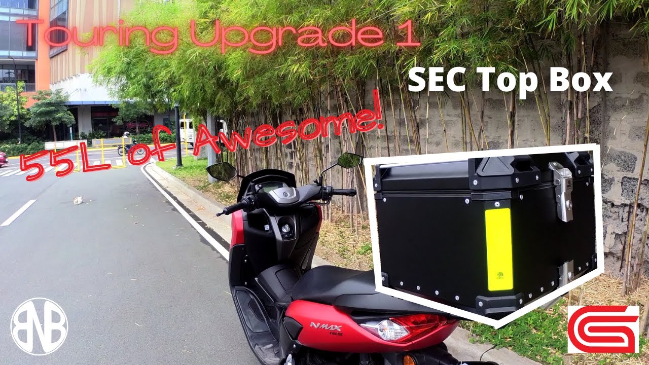 Touring Upgrade 1 | SEC Series 8 55L Top Box | NMAX 2020