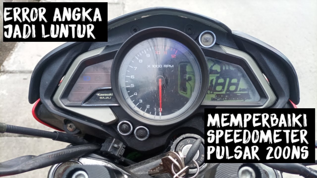 #4 Benerin Speedometer Pulsar 200ns mati total
