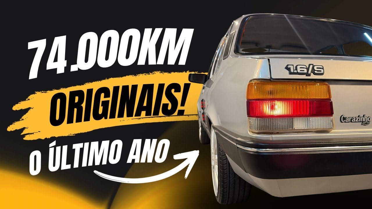 O Fim de uma Era: GM Chevette L 1993 Prata Argenta 💎
