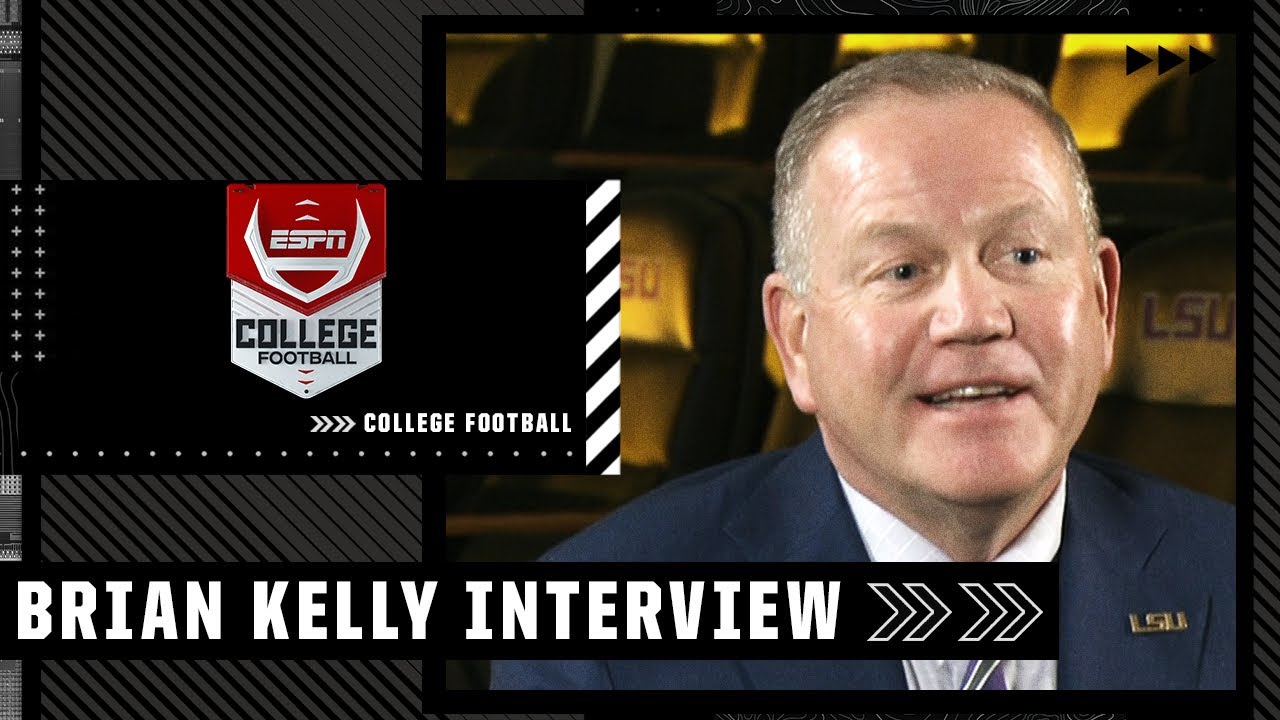 Brian Kelly on Notre Dame legacy & gaining trust at LSU [FULL INTERVIEW] | College Football on ESPN