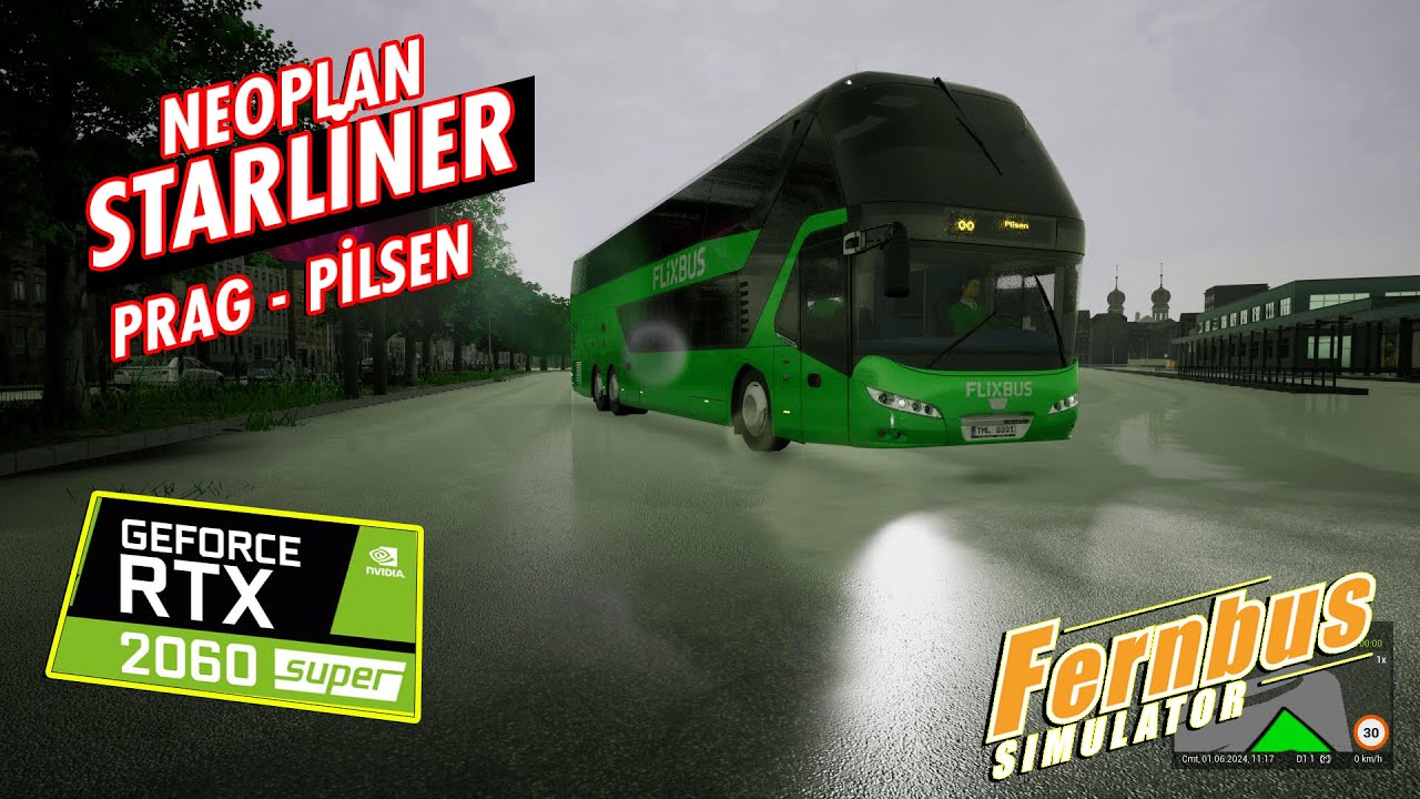 FERNBUS | Neoplan Starliner ile Prag - Pilsen Seferi