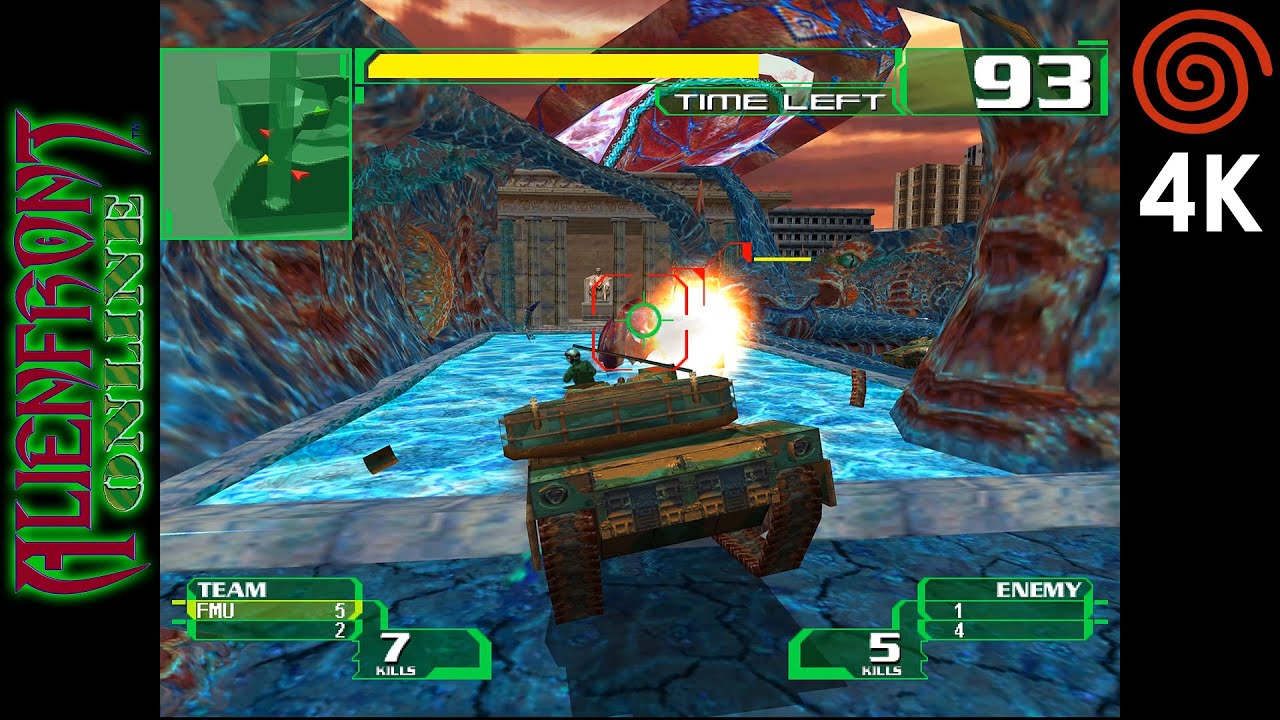 Alien Front Online (4K / 2160p / 60fps) | Redream Emulator (Premium) on PC | Sega Dreamcast