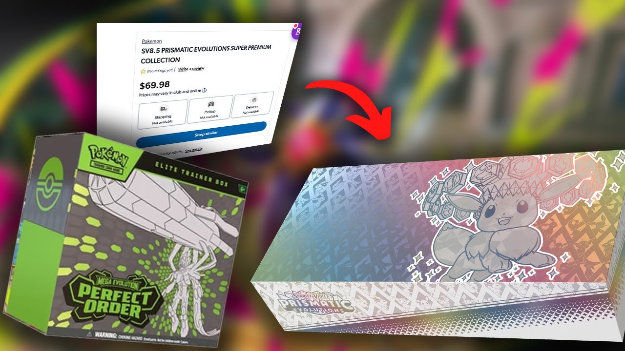 Предзаказы Perfect Order | Дешевая суперпремиальная коллекция Prismatic Evolutions и другие новос...
