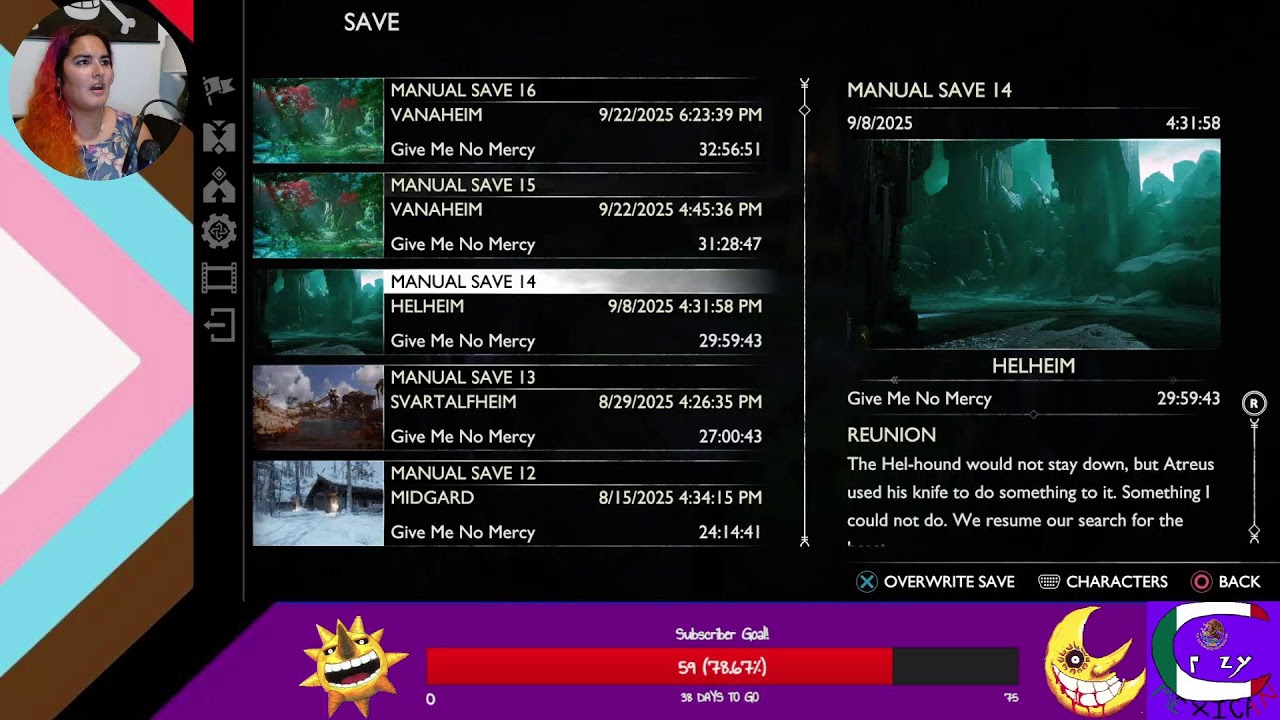 Sorry! Had to wait for my AC to get fixed! (God of War: Ragnarok pt. 14)