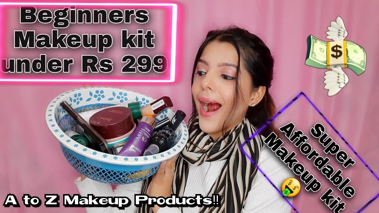 Super Affordable Makeup Kit For Beginners under Rs 300/ *Best* Makeup For Girls / D BeautyBlush