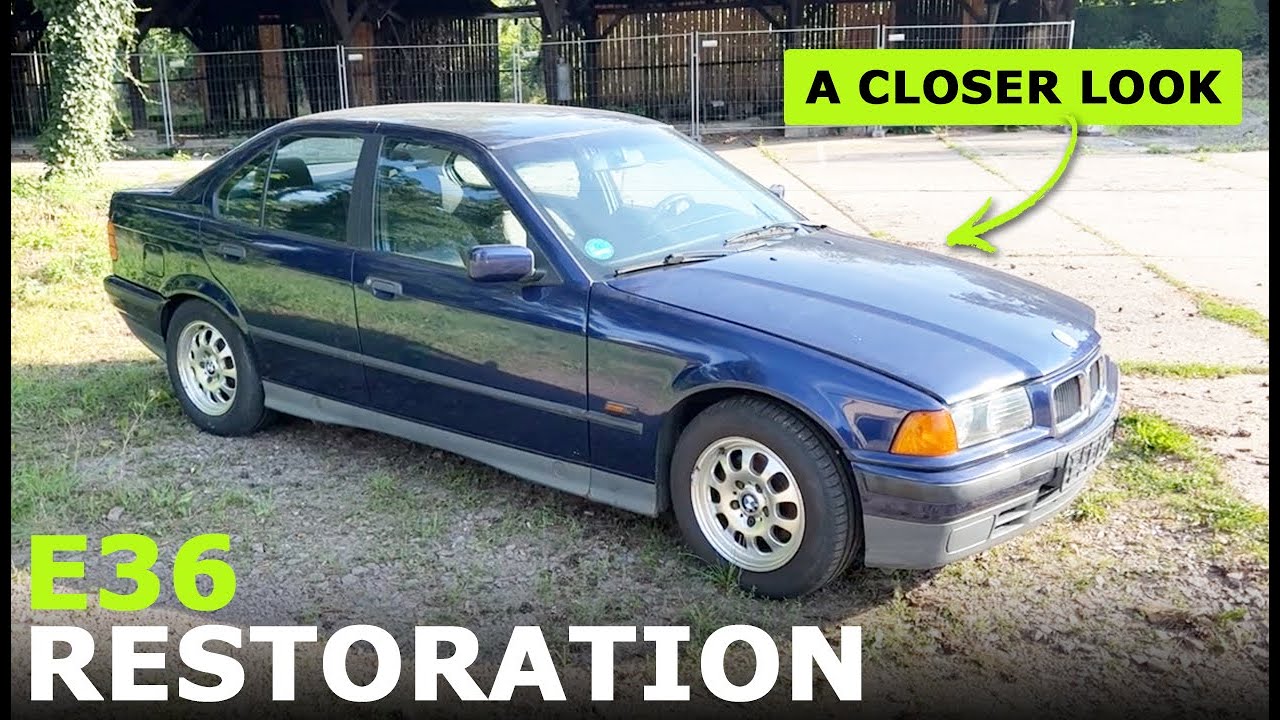 BMW E36 Restoration - Clean & Detailed Look at the Car - Part 2