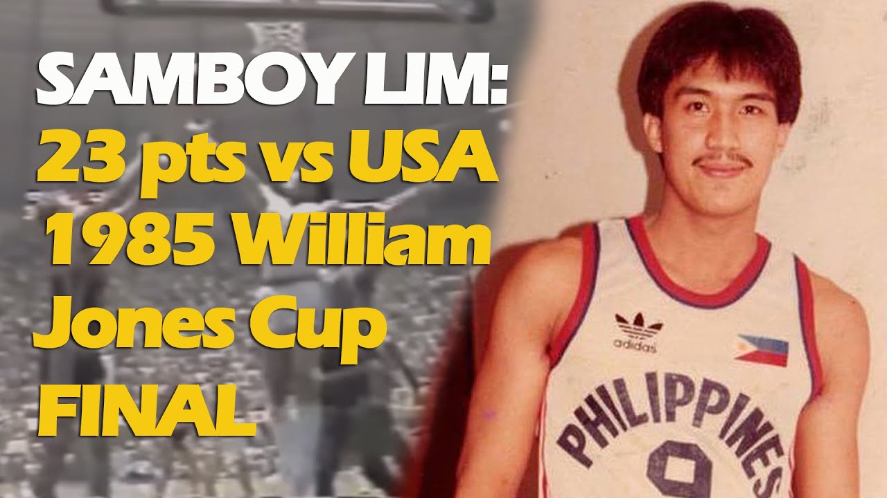 Samboy Lim: 23 pts vs USA | 1985 William Jones Cup Final