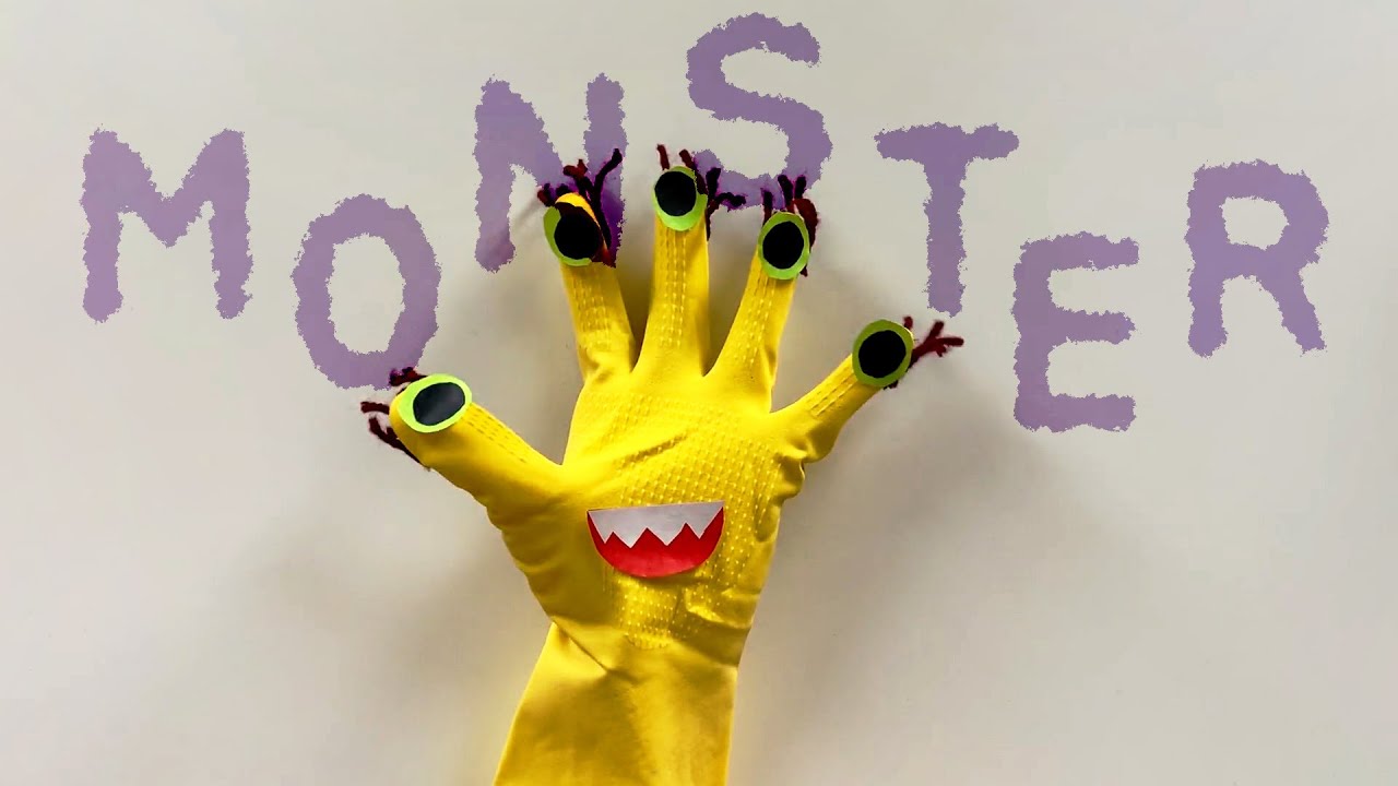 [Fun Craft] How to make a Rubber Glove Monster I DIY Halloween Craft I Eco-Friendly Recycling Art