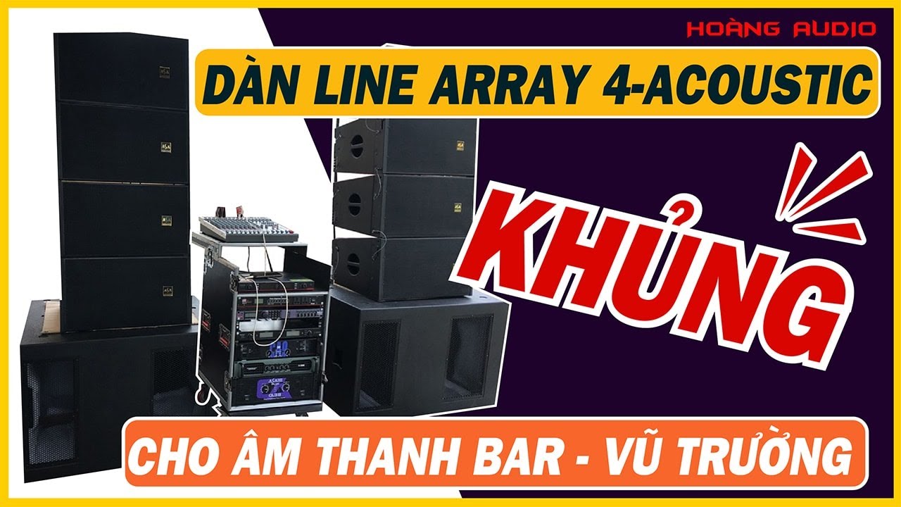 Có gì KHỦNG từ bộ dàn Loa 