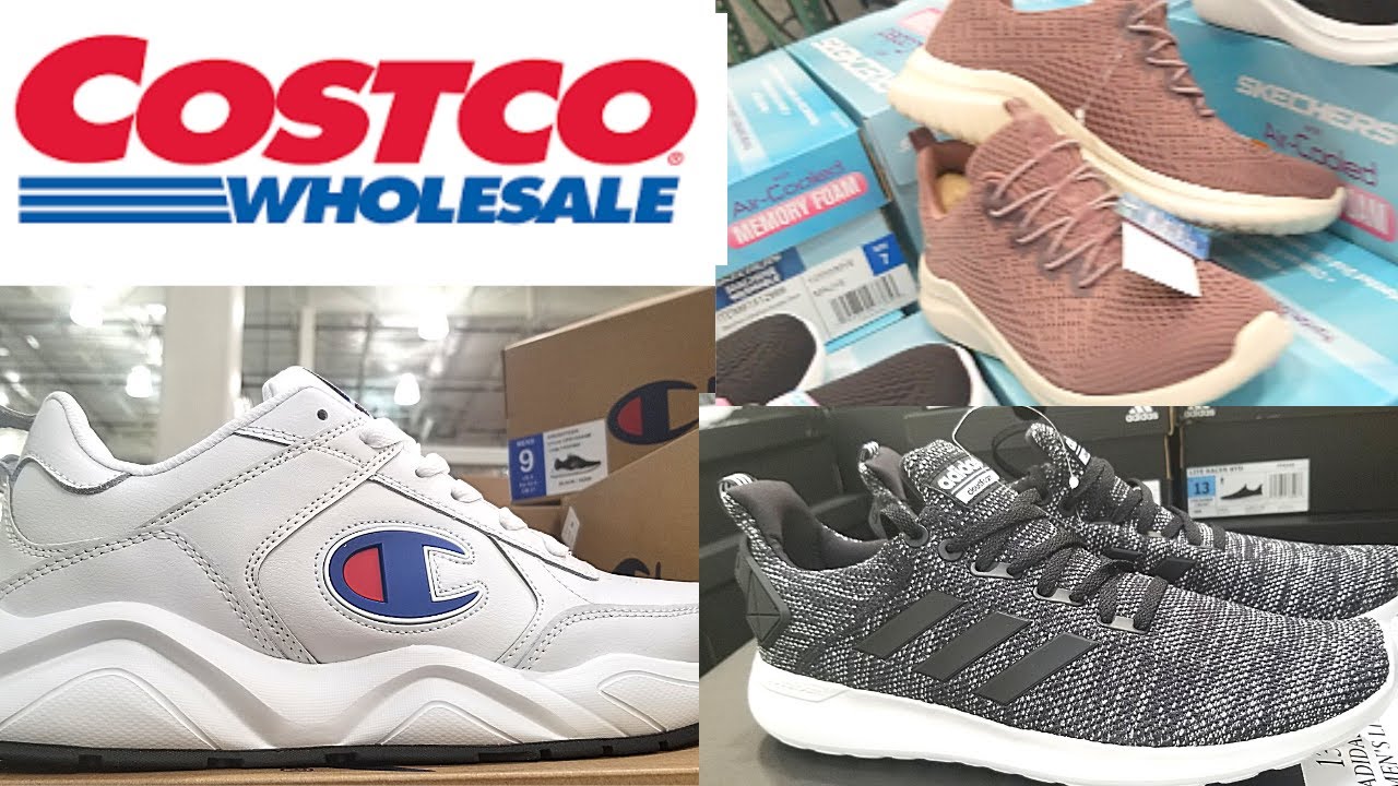 COSTCO SHOES SHOPPING COME SHOP WITH ME FILA ADIDAS CHAMPION SKECHERS 2020