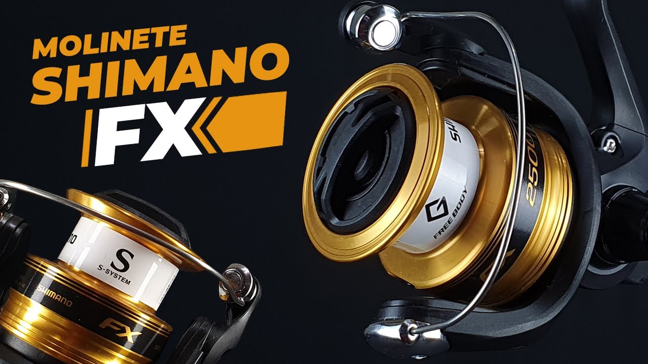 COMPRAR UM MOLINETE SHIMANO COM PREÇO E QUALIDADE? Agora você pode, chegou a série FX.