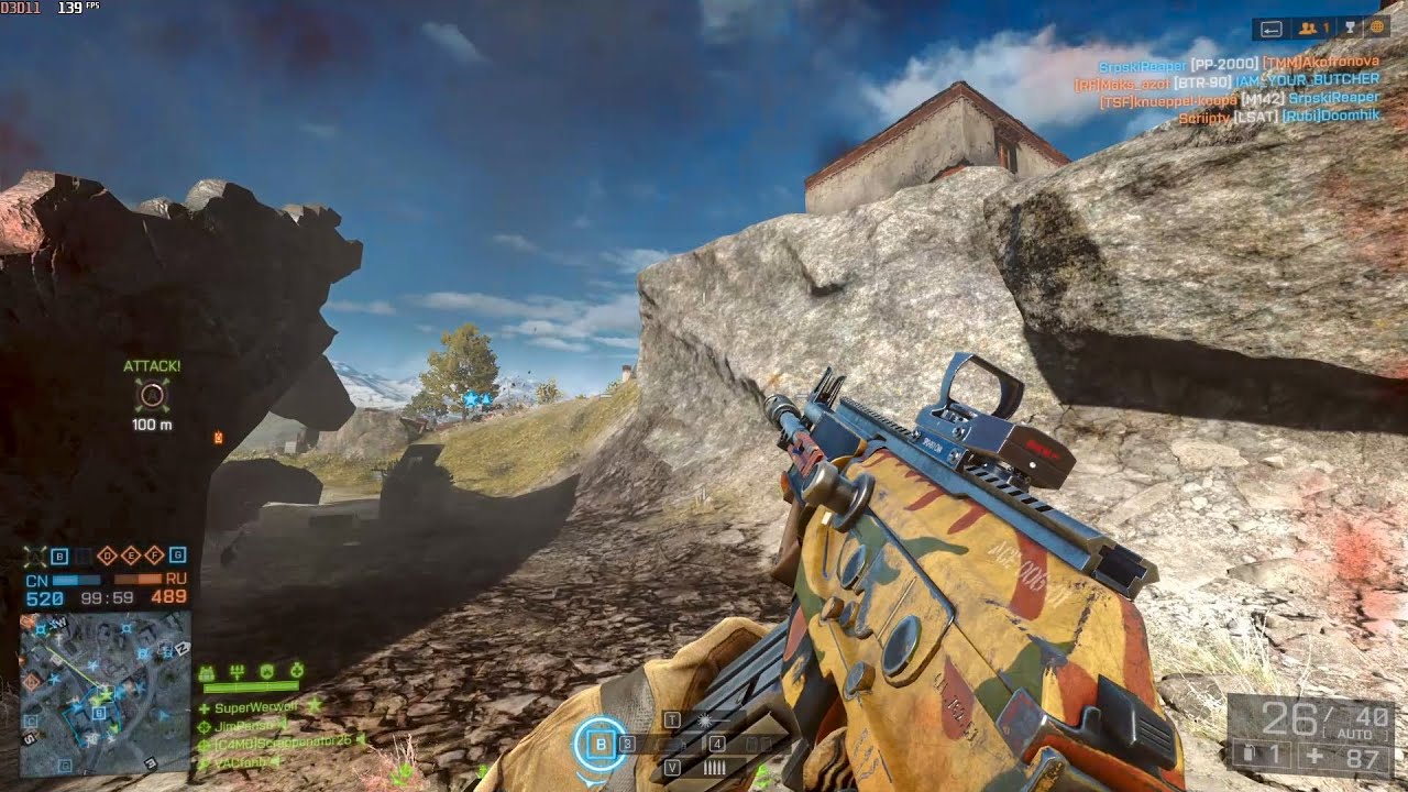 Battlefield 4: Conquest Gameplay | No Commentary