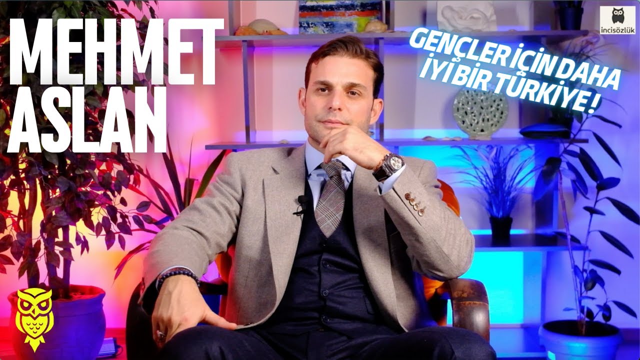 Gençlik Sorunlarına Dikkat Çekiyor: Mehmet Aslan İnci Sözlük İçin Konuşuyor