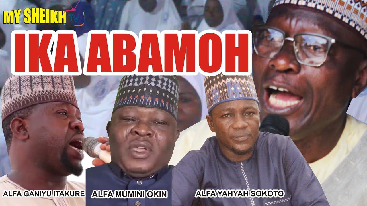 ALFA GANI ITAKURE, MUMINI OKIN AND YAHYAH SOKOTO. ALL OF THEM LATER REGRET OF ALL HIS ALFA.