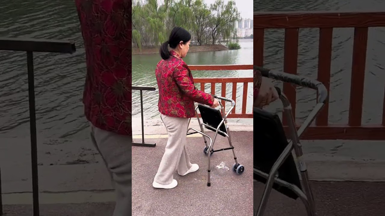 Это вспомогательное средство для ходьбы для пожилых людей; его можно толкать, на него можно сидет...