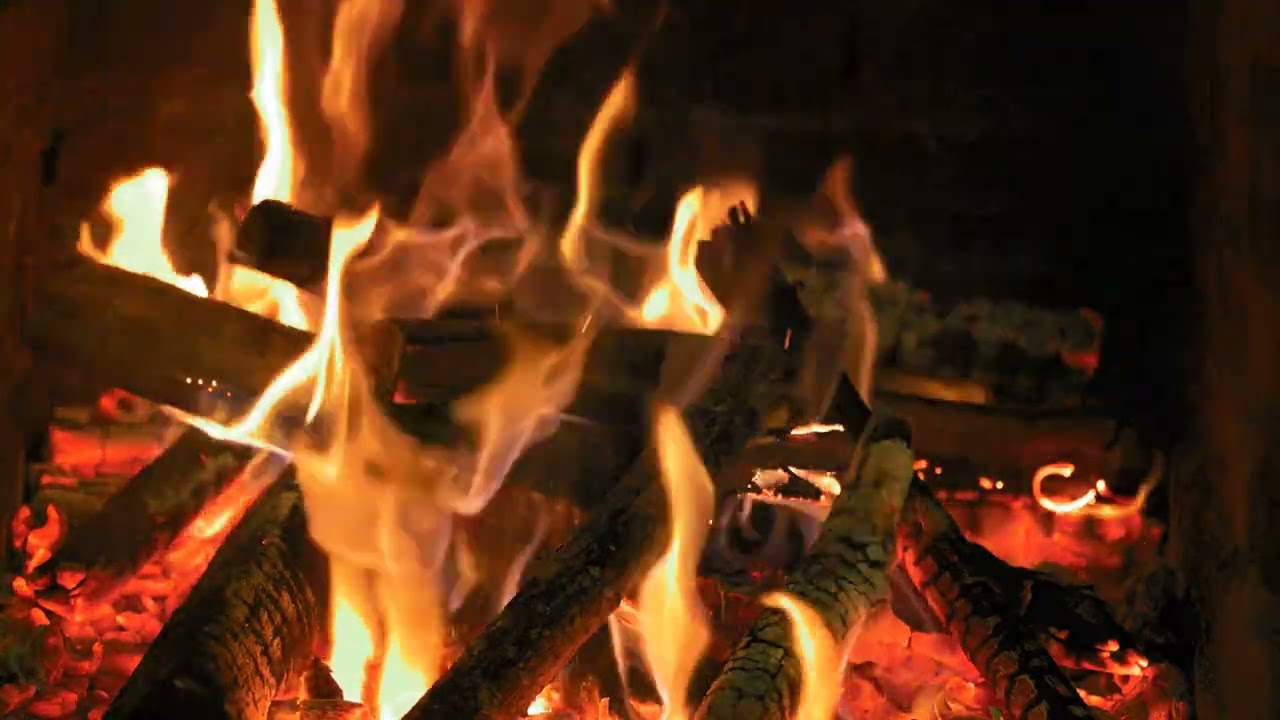 Cozy Smooth Jazz Fireplace Ambience – Stress Relief Jazz Background for Relaxation and Peace