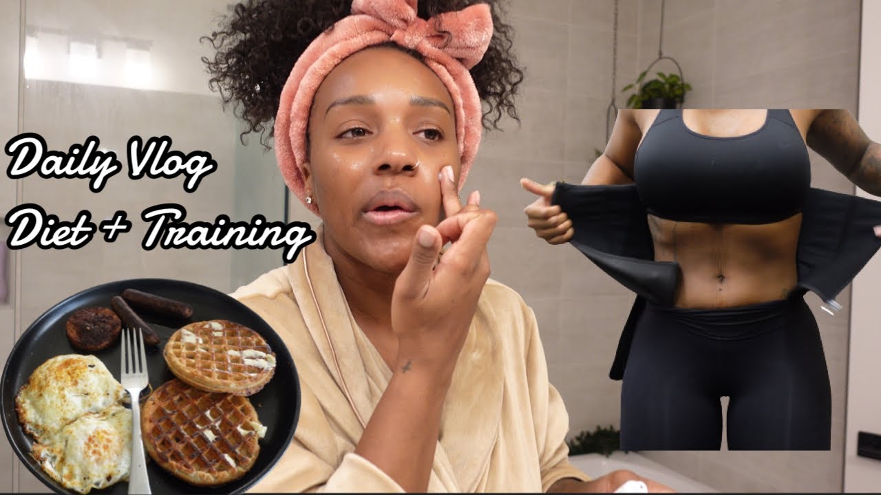 DAILY VLOG | FULL DAY OF EATING + SKIN CARE + TRAINING