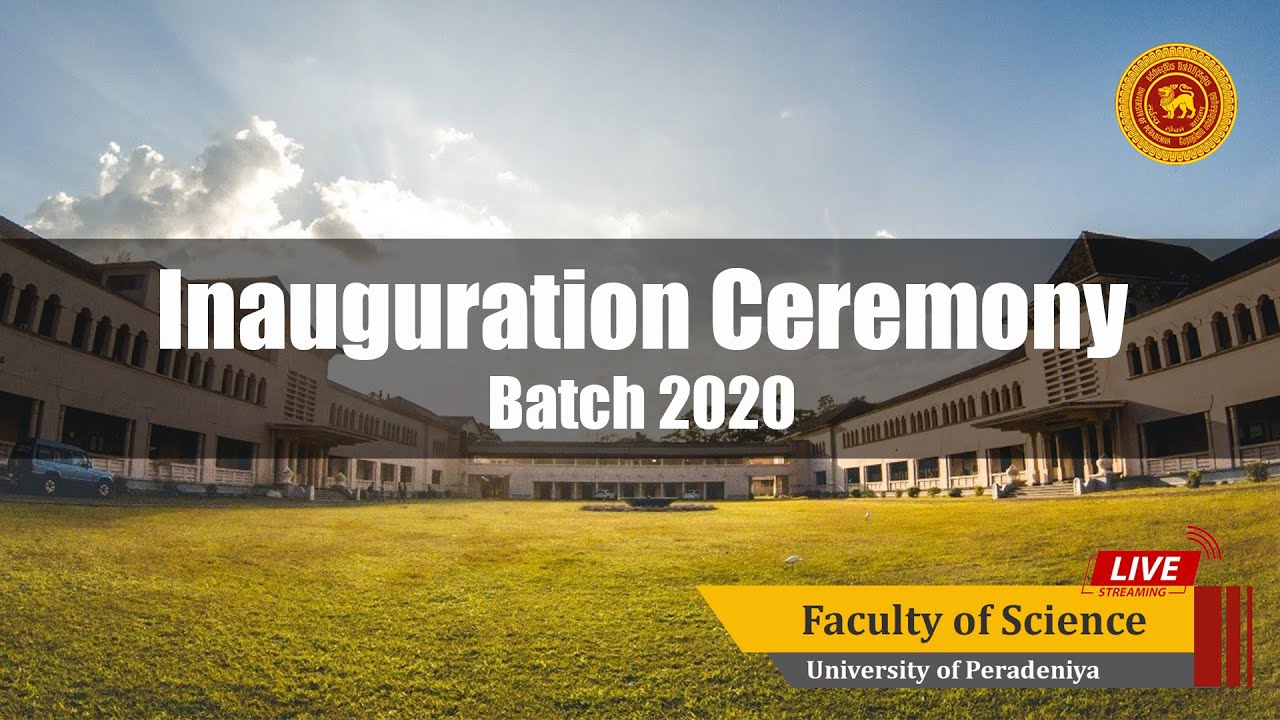 Inauguration Ceremony Faculty of Science Batch 2020