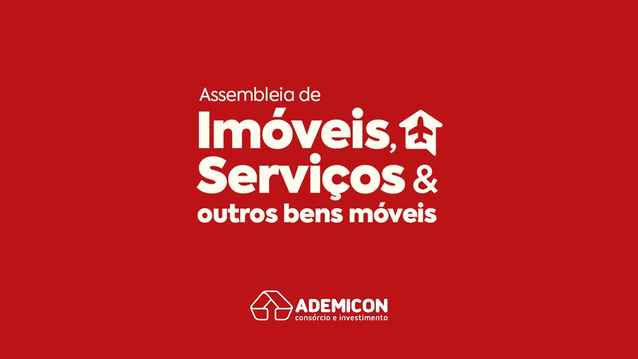 Assembleia Imóveis e Serviços e Outros Bens Moveis - 19/12/2025 | Ademicon