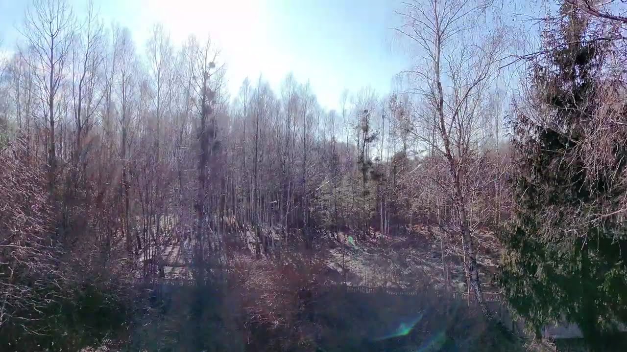 2026-02-26 ▪︎ Nasza działka z drona - staw, dom i okolica