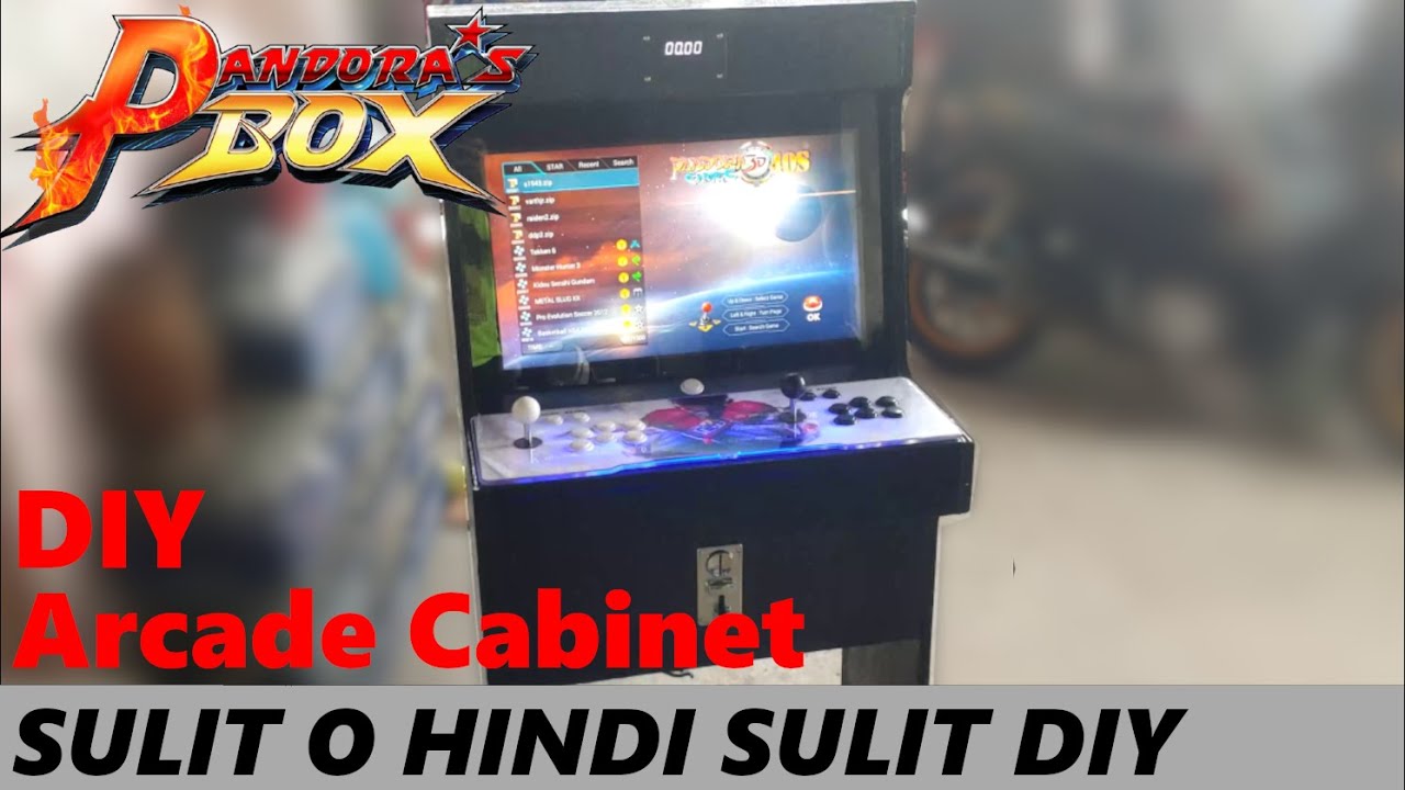 DYI Arcade Cabinet for Pandora Box Arcade!