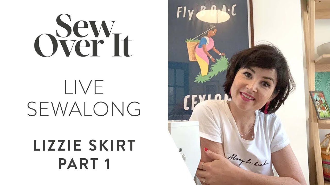 LIVE Sewalong: Lizzie Skirt pt 1