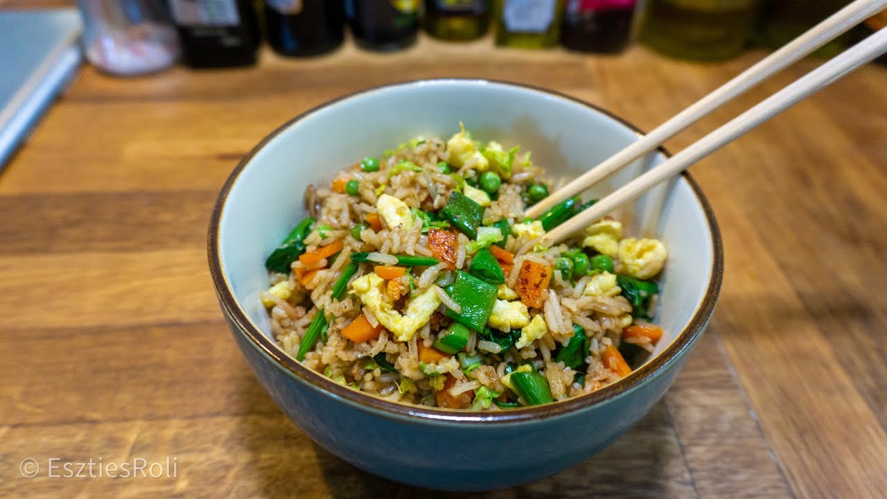 ZÖLDSÉGES SÜLT RIZS (fried rice), ahogy Eszti készíti