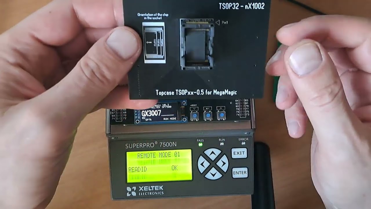 MegaMagic adapter for Xeltek SP7500 programmer