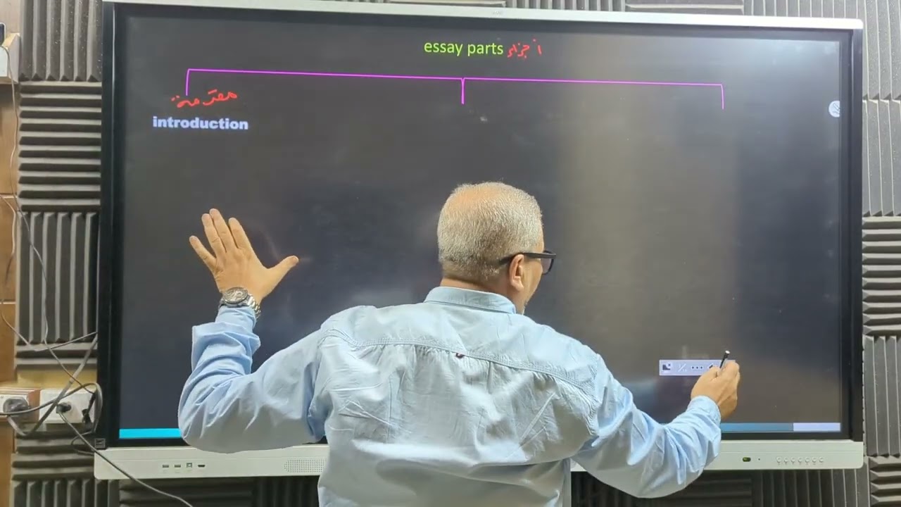 مقال الوصفي أولي ثانوي 