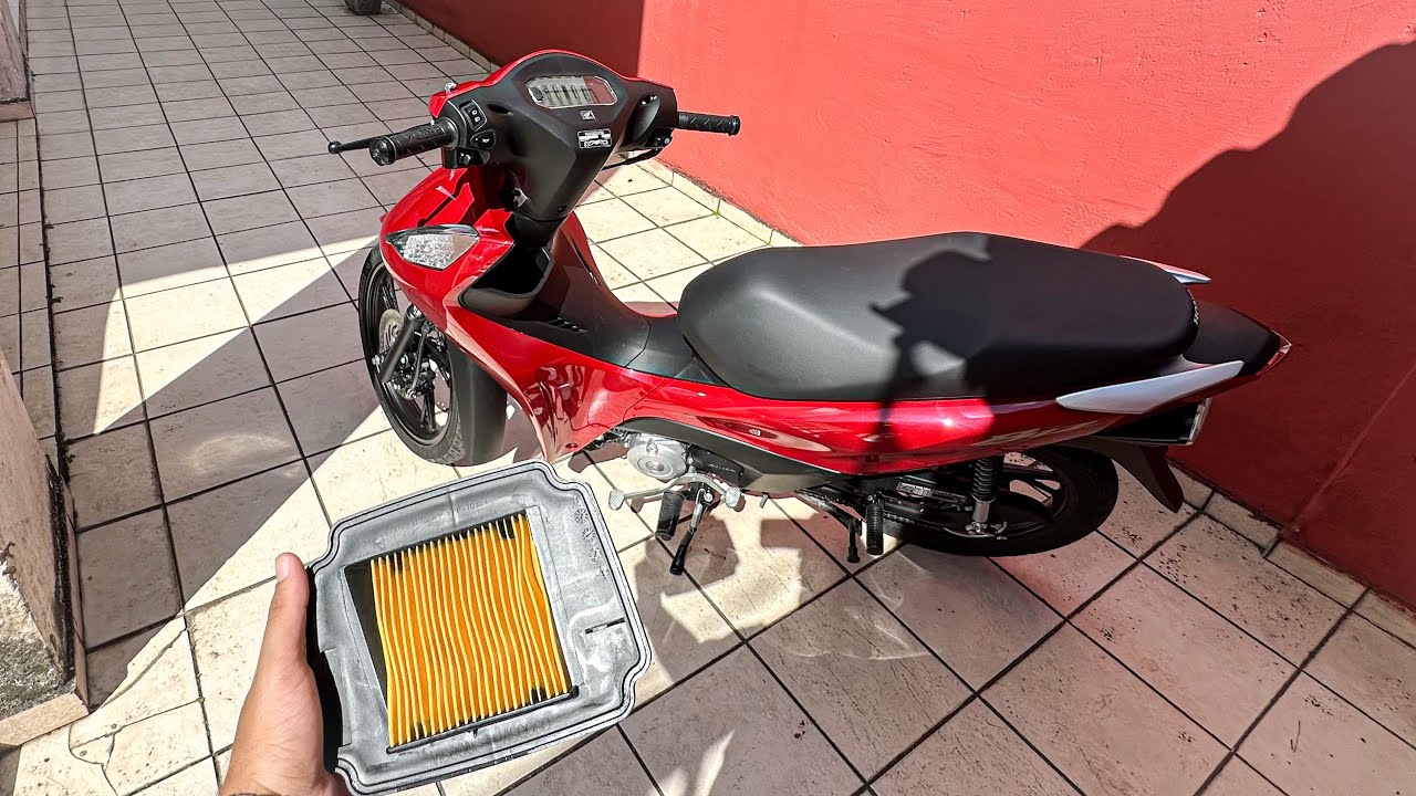 TIREI O FILTRO DA BIZ 125 2026 0KM SEM PLACA FICOU A PURA