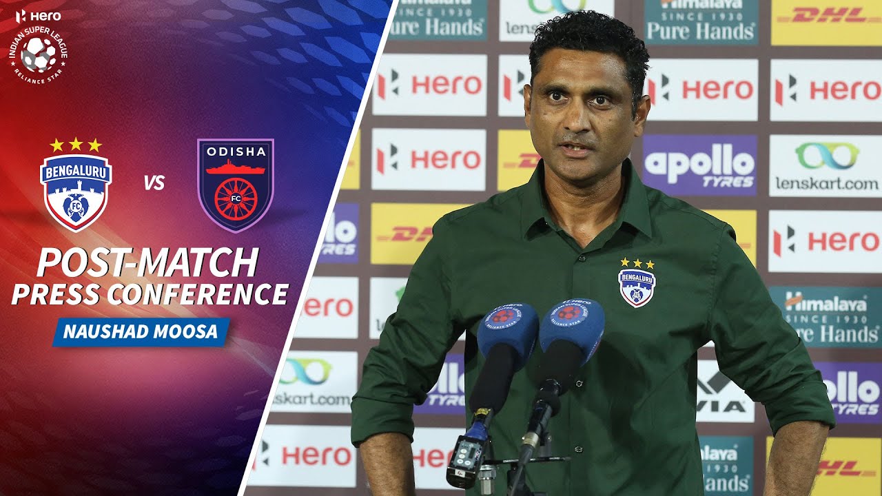Naushad Moosa- BFC vs OFC - Post-match PC | Hero ISL 2020-21