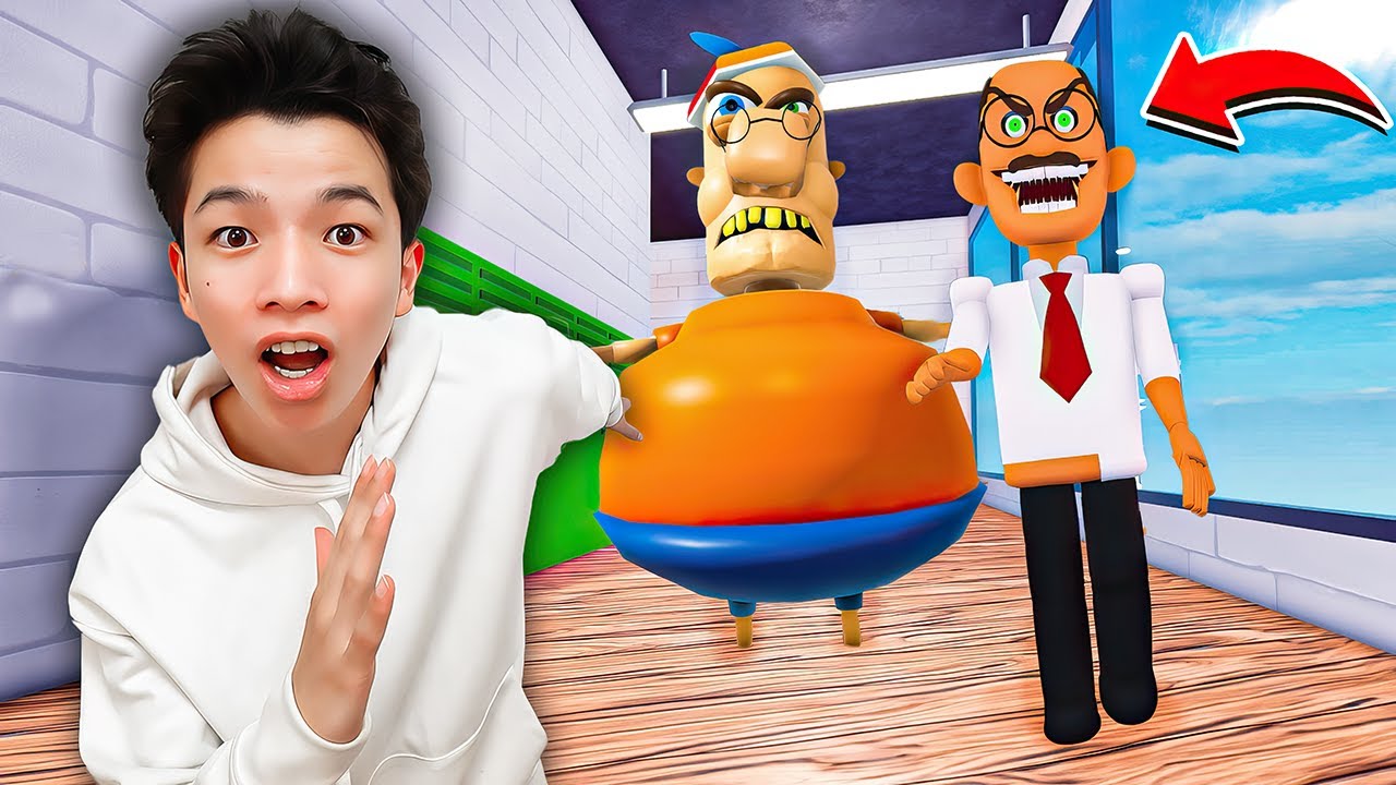 Robloxda qo'rqinchli maktabdan qochamiz ! Yovuz ustozlar !