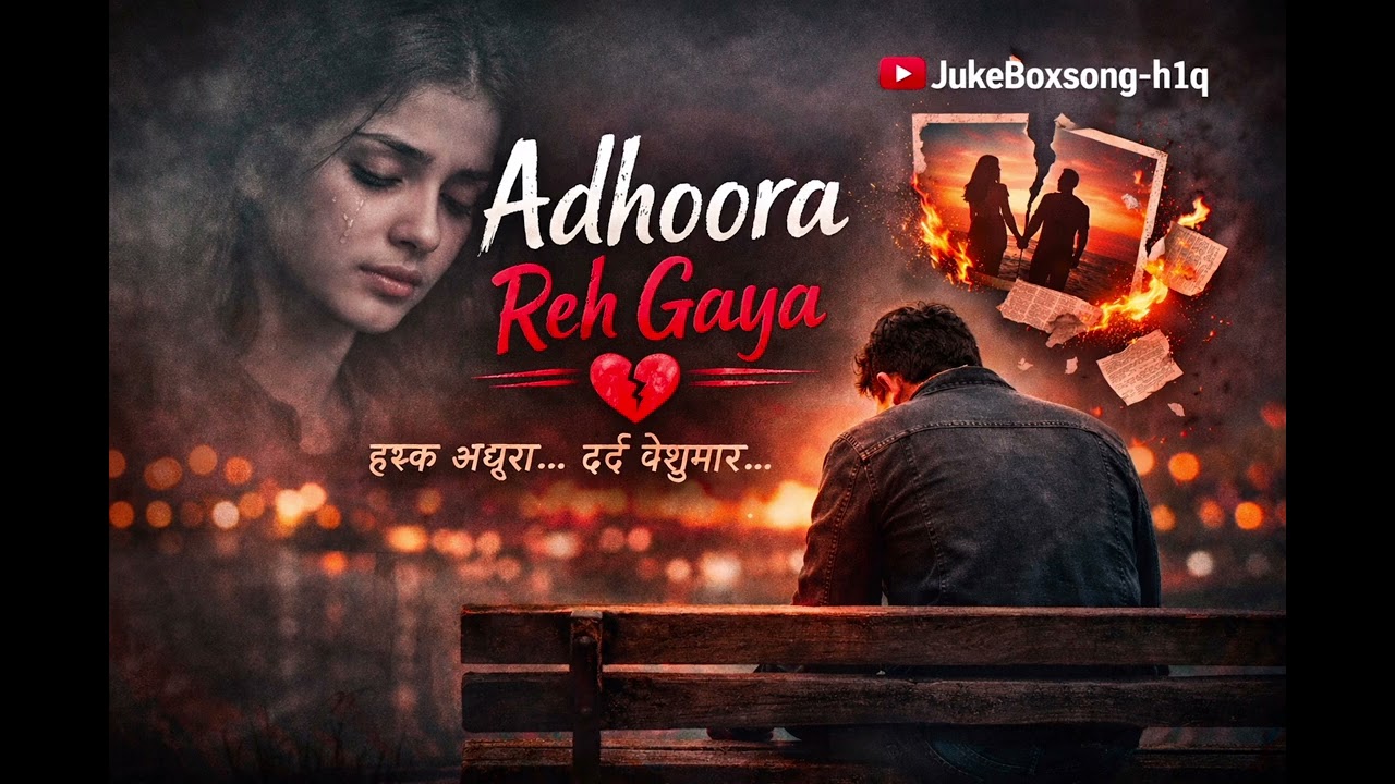 Adhoora Reh Gaya 💔 | Heart Touching Sad Song | Emotional Breakup Song 2026 | Arijit Singh songs