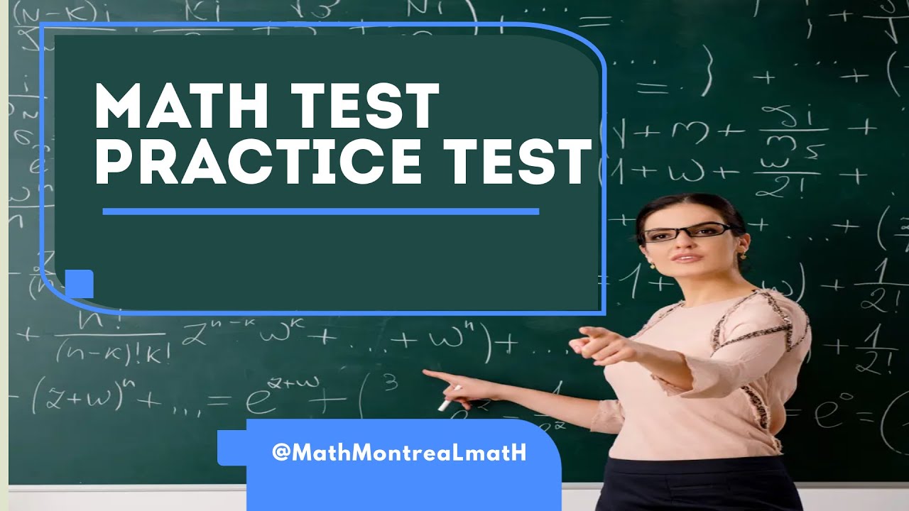 Math Test Practice Test [ 30 Minutes ] Math for Business and Economics