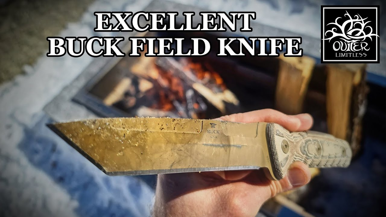 Buck Knives GCK Tanto Ground Combat Knife - Excellent Compact Performance!!