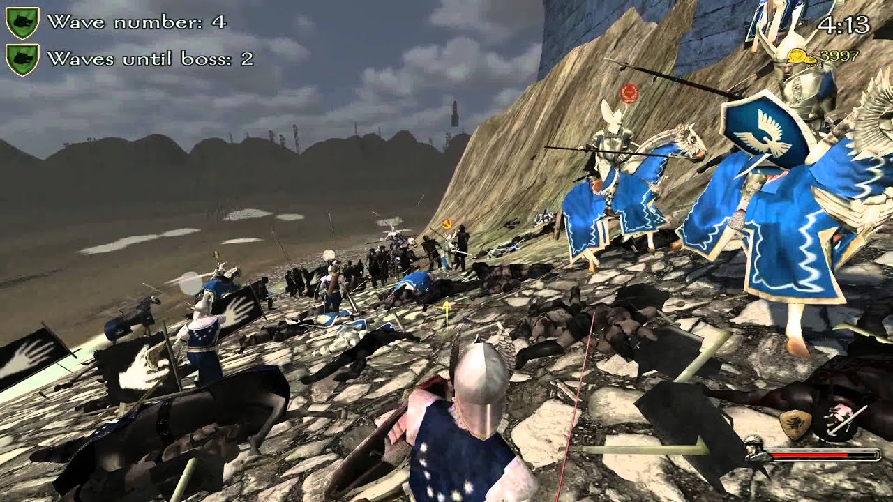 Mount and Blade:Full Invasion 2 Mod-Knights of Dol Amroth vs Isengard #1