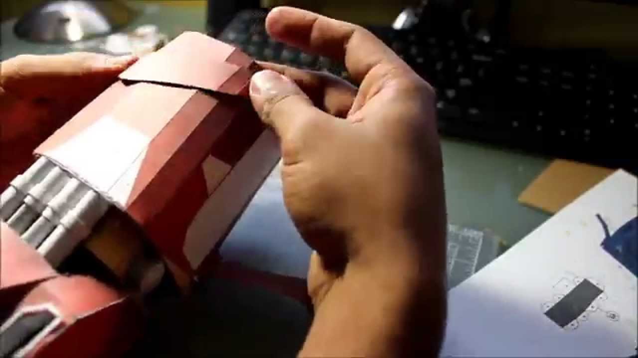 HULKBUSTER PAPERCRAFT (Part 3 - Legs)